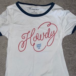 Ariat “Howdy” short sleeve shirt
